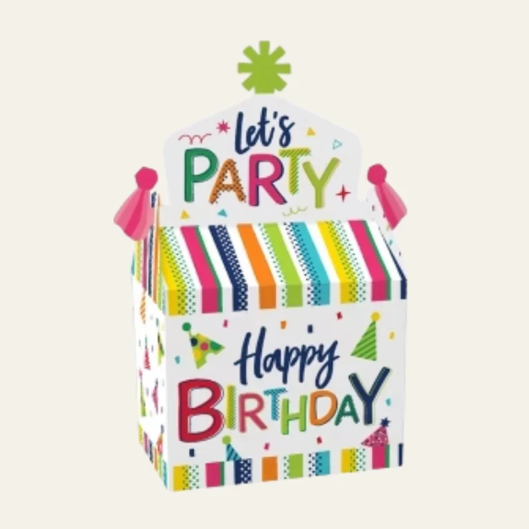 Birthday Gable Boxes - Hot Custom Boxes