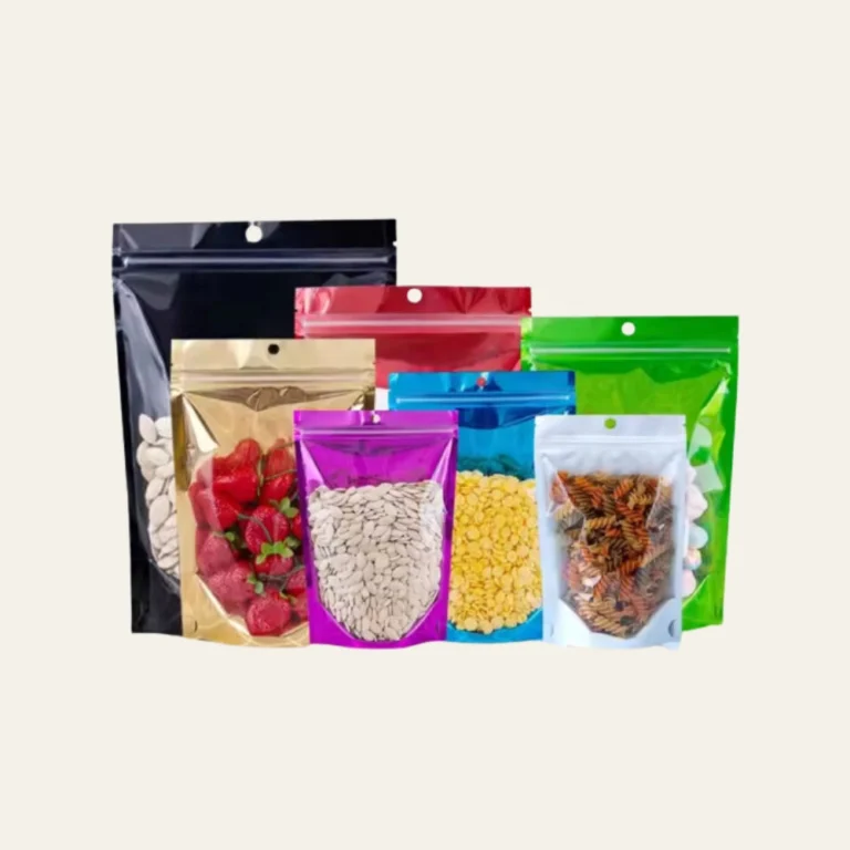 Clear Mylar Ziplock Bags - Hot Custom Boxes