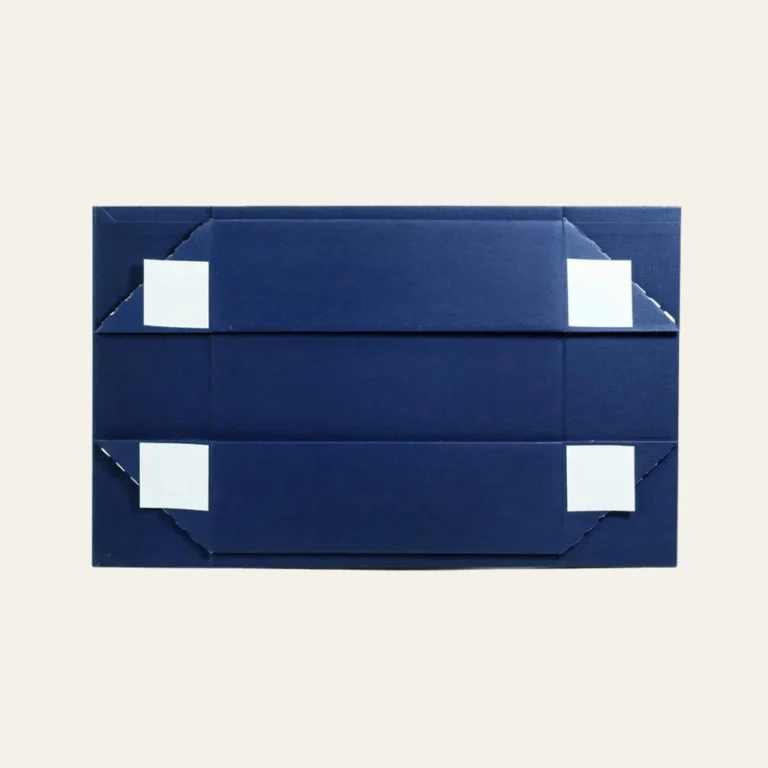 Navy Blue A6 Square Magnetic Boxes - Hot Custom Boxes