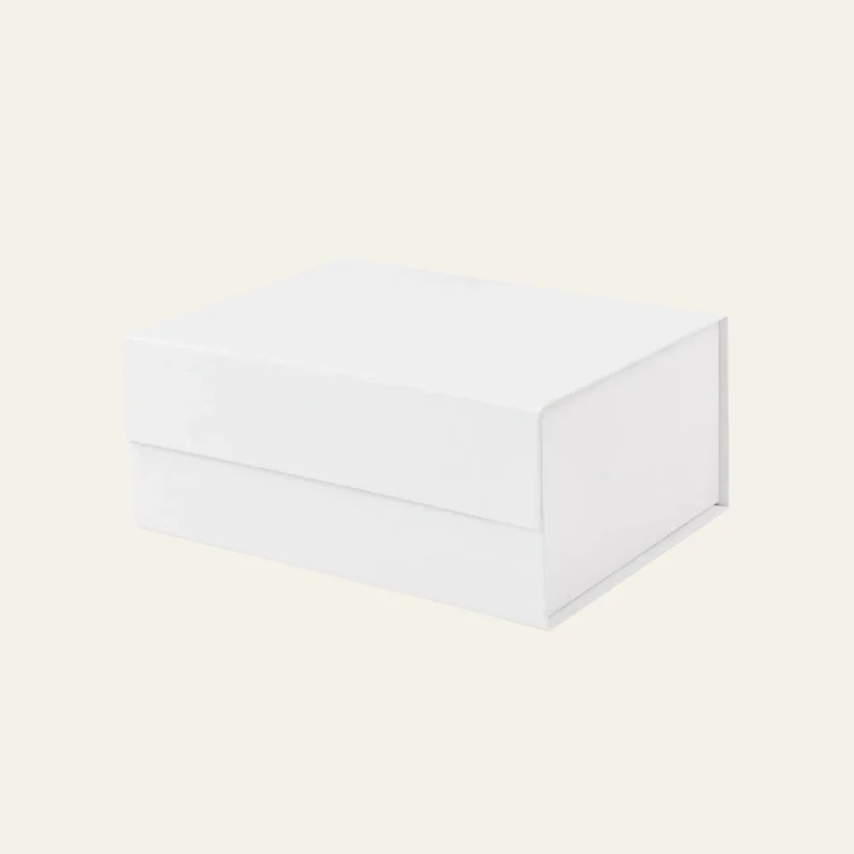 White A5 Deep Magnetic Boxes - Hot Custom Boxes
