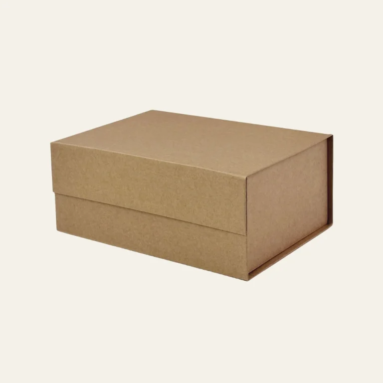 Natural Kraft A5 Deep Magnetic Boxes - Hot Custom Boxes