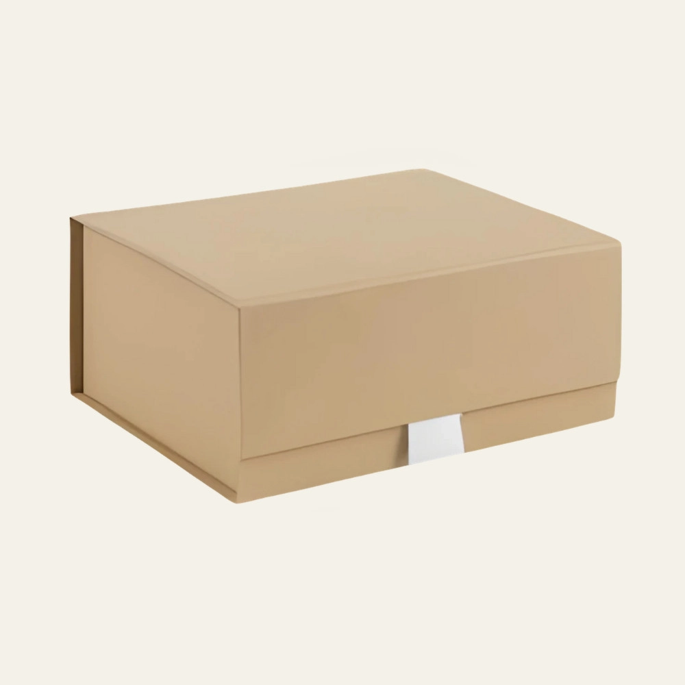 Natural Kraft Large Square Magnetic Boxes - Hot Custom Boxes