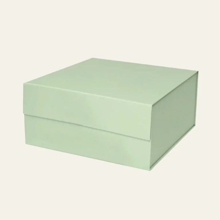 Sage Medium Square Magnetic Boxes - Hot Custom Boxes