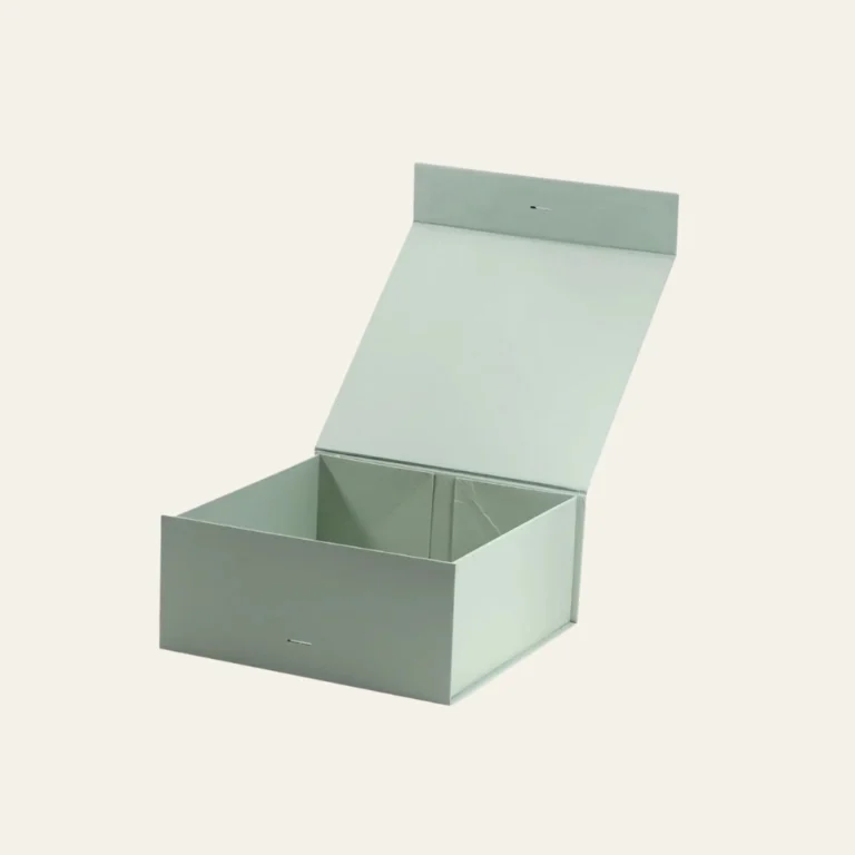 Sage Medium Square Magnetic Boxes - Hot Custom Boxes