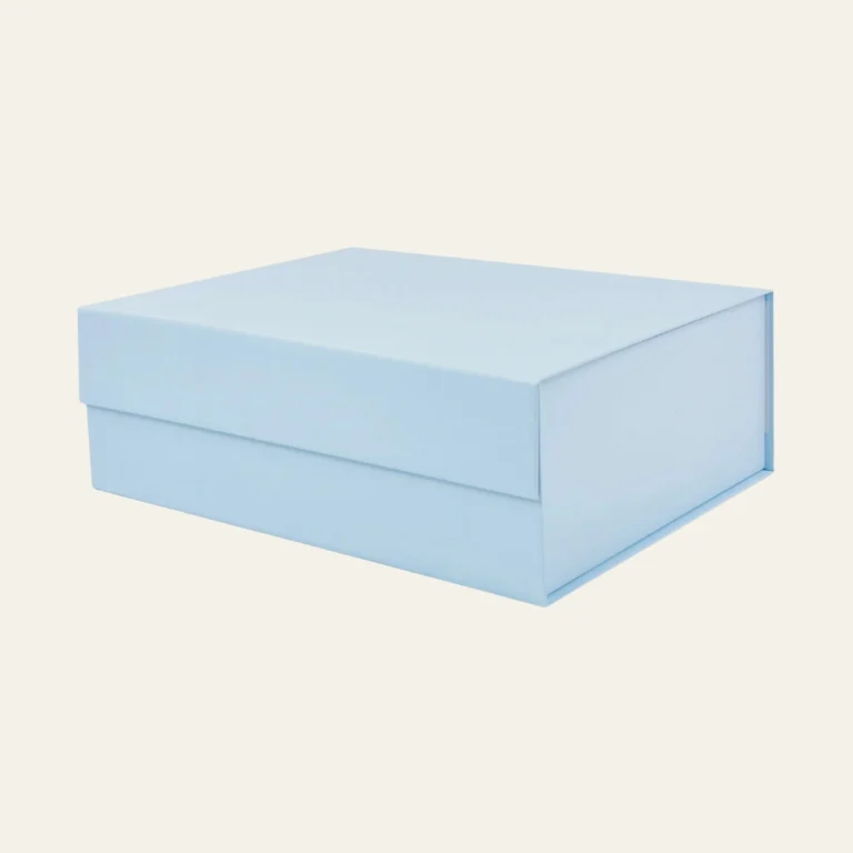Powder Blue A4 Deep Magnetic Boxes - Hot Custom Boxes