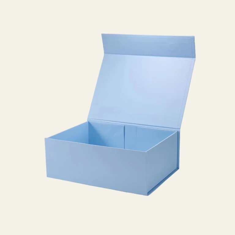 Powder Blue A4 Deep Magnetic Boxes - Hot Custom Boxes