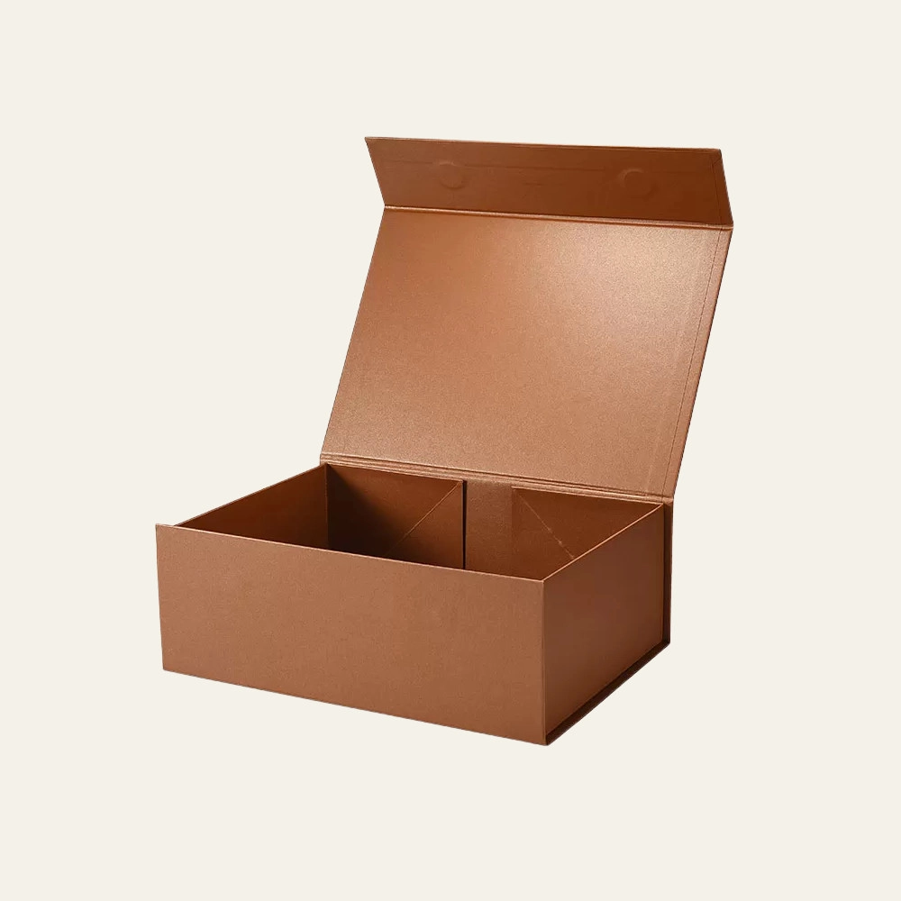 Copper A4 Deep Magnetic Boxes - Hot Custom Boxes
