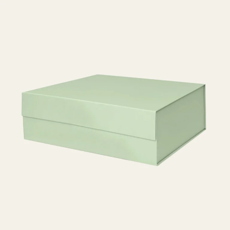 Sage Green A4 Deep Magnetic Boxes - Hot Custom Boxes