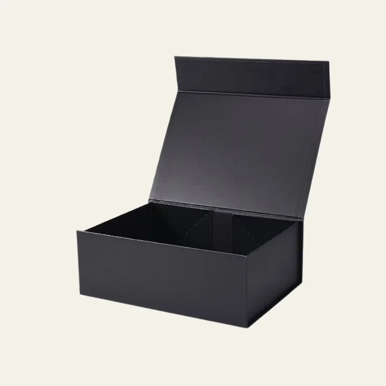 Black A4 Deep Magnetic Gift Boxes - Hot Custom Boxes