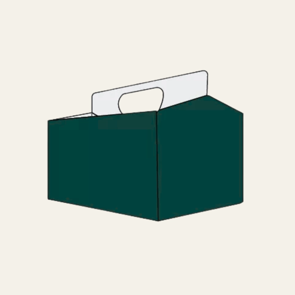 6 PK Bottle Carrier - Hot Custom Boxes