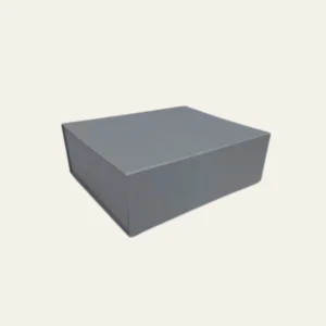 Charcoal Gray A4 Deep Magnetic Boxes - Hot Custom Boxes