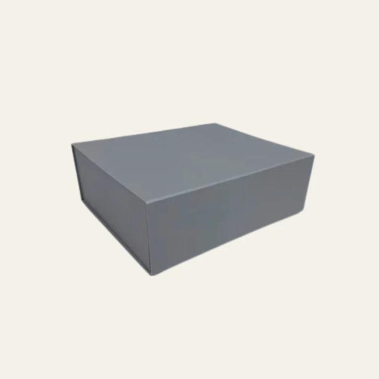 Charcoal Gray A4 Deep Magnetic Boxes - Hot Custom Boxes