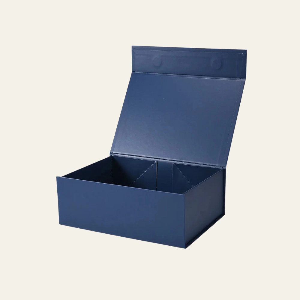 Navy Blue A4 Deep Magnetic Boxes - Hot Custom Boxes