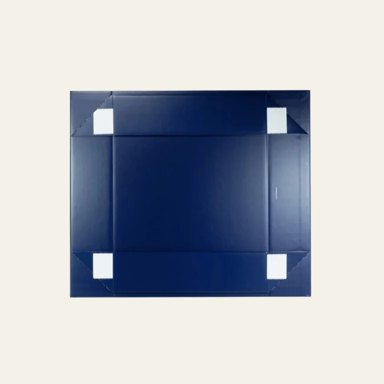 Navy Blue A4 Shallow Magnetic Boxes - Hot Custom Boxes