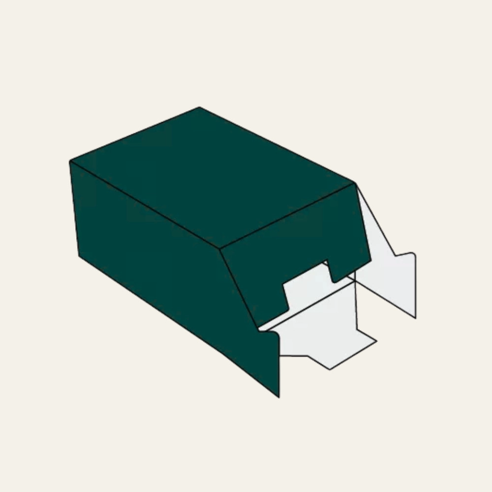 Custom Food 1-2-3 Bottom - Hot Custom Boxes