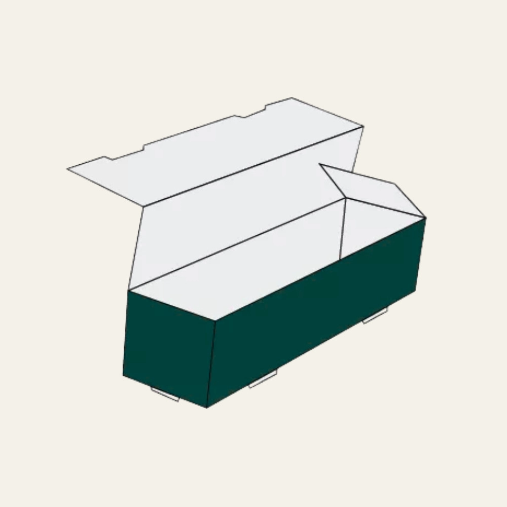 Custom Full Flat Double Tray - Hot Custom Boxes