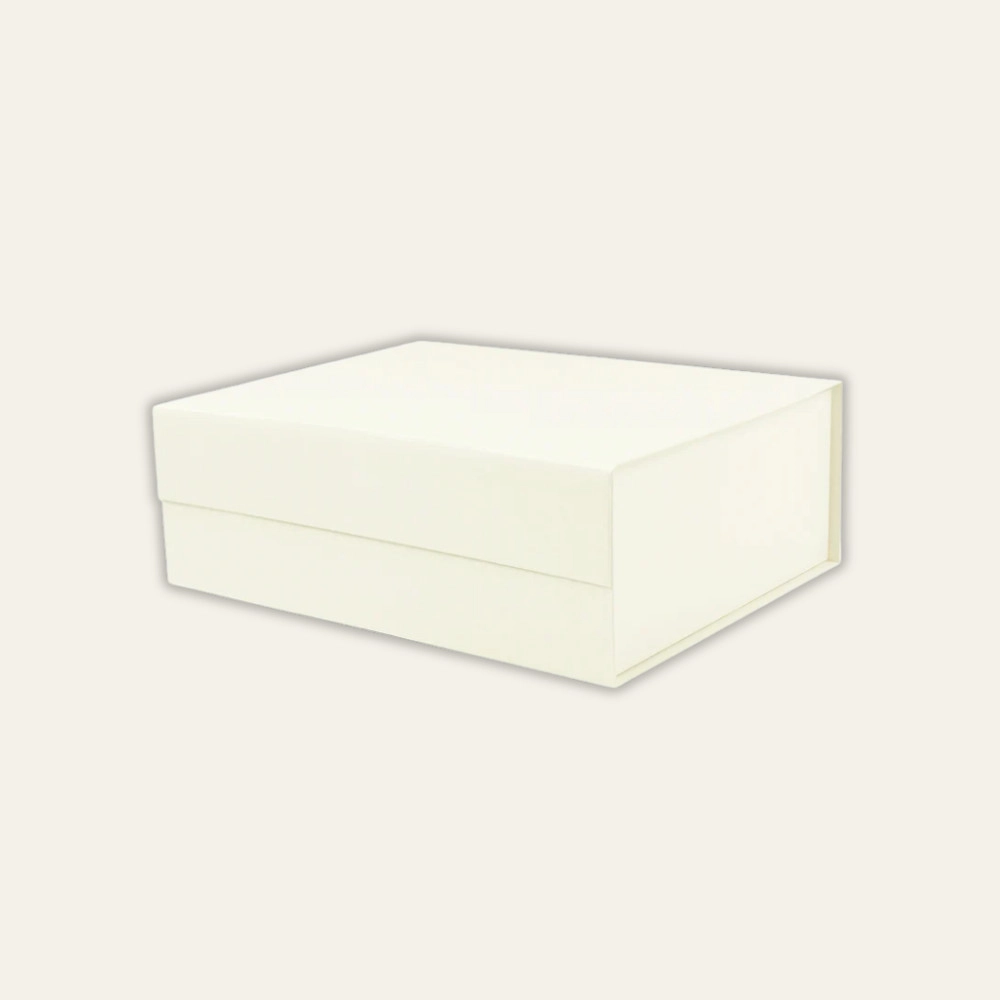 Ivory A4 Deep Magnetic Boxes - Hot Custom Boxes