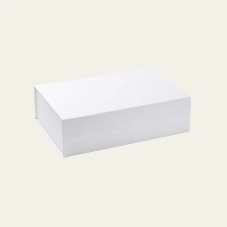White A4 Deep Magnetic Boxes - Hot Custom Boxes