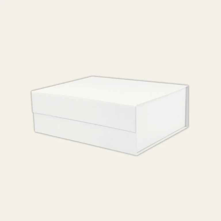 White A4 Deep Magnetic Boxes - Hot Custom Boxes