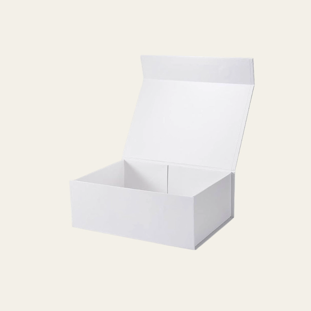 White A4 Deep Magnetic Boxes - Hot Custom Boxes