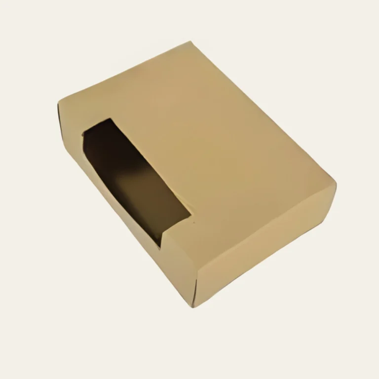 Soap Box - Top Window (KRAFT COLOR) - Hot Custom Boxes