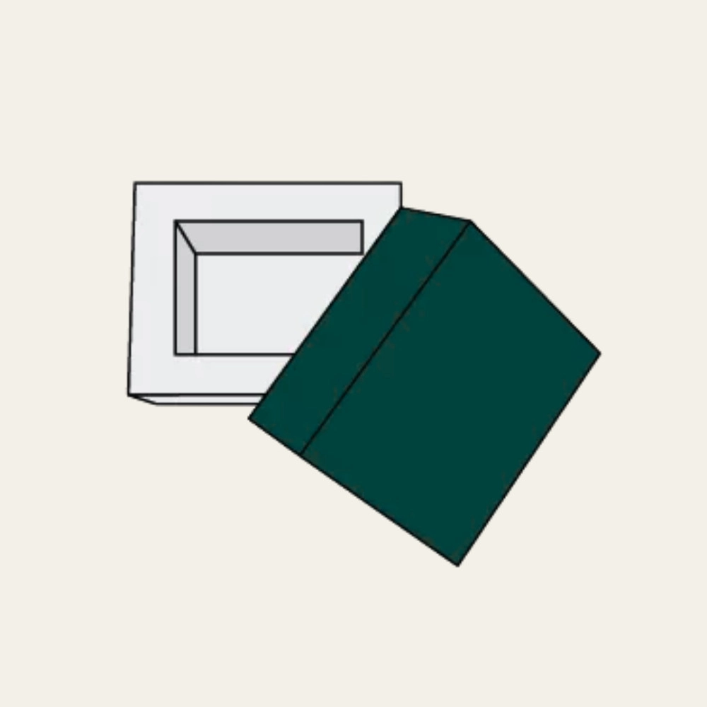 Custom Double Wall Frame Tray Lid - Hot Custom Boxes