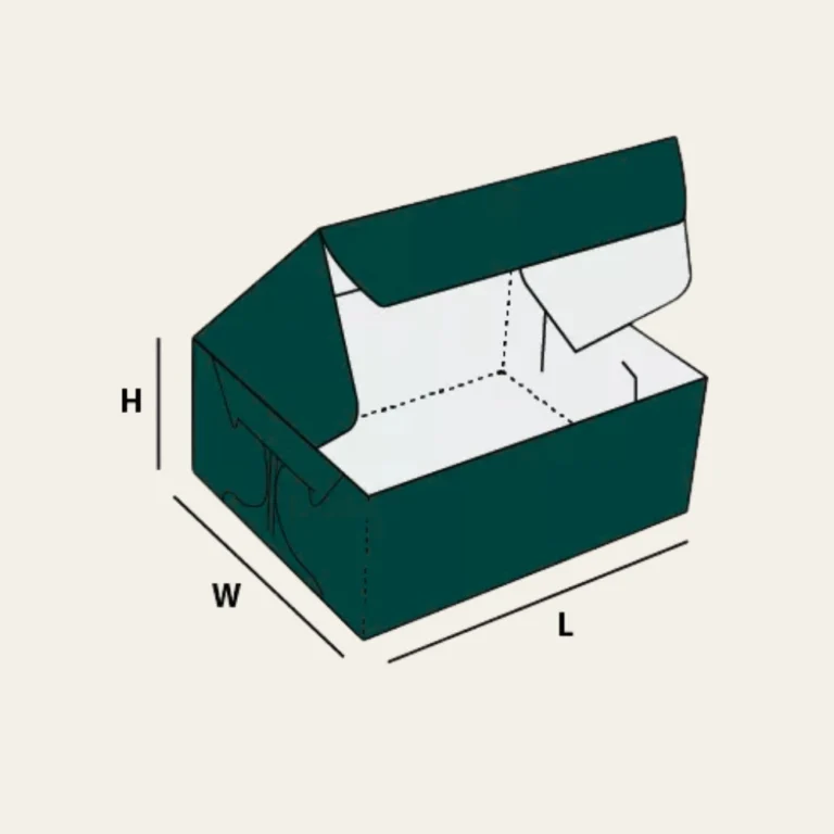 Custom Side Lock Six Corner - Hot Custom Boxes