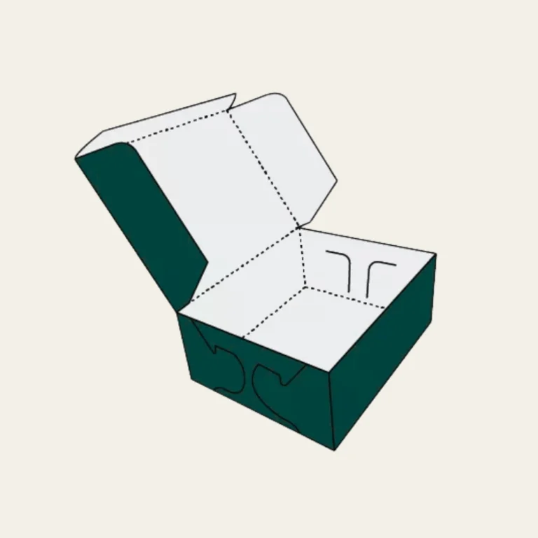 Custom Side Lock Six Corner - Hot Custom Boxes