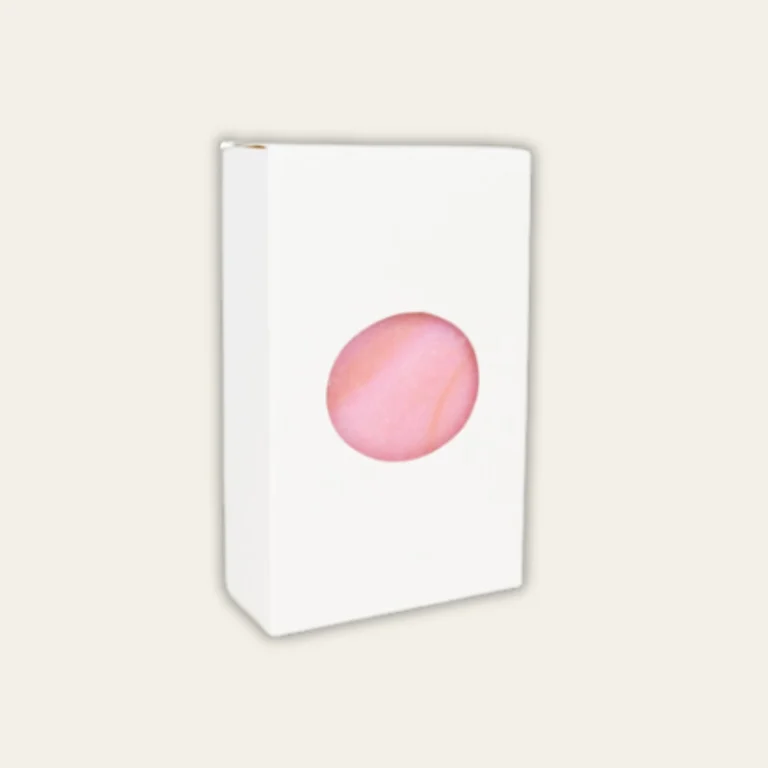Soap Box – Square with Round Window (WHITE COLOR) - Hot Custom Boxes