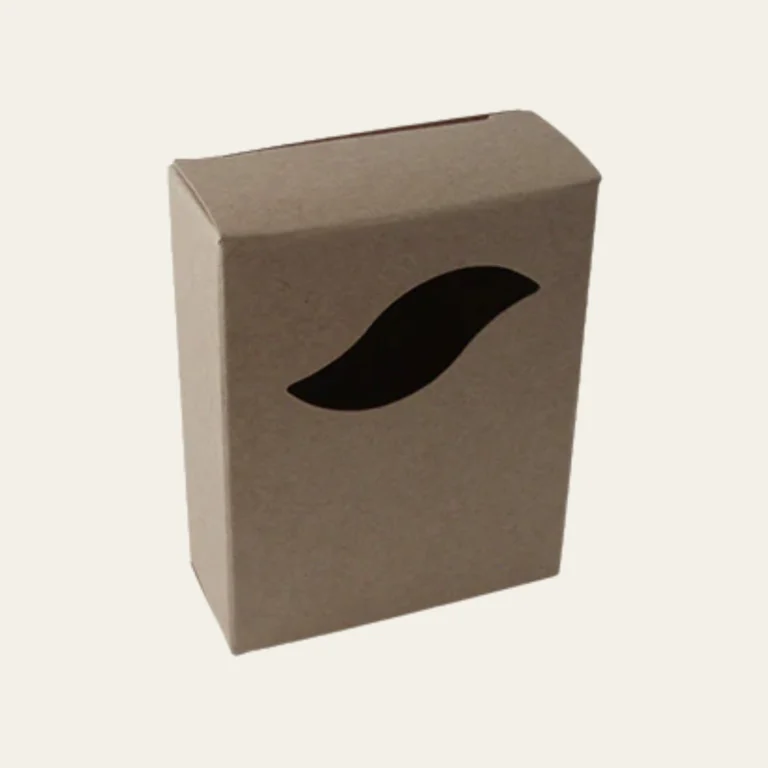 Large Soap Box Kraft Leaf 4- Hot Custom Boxes
