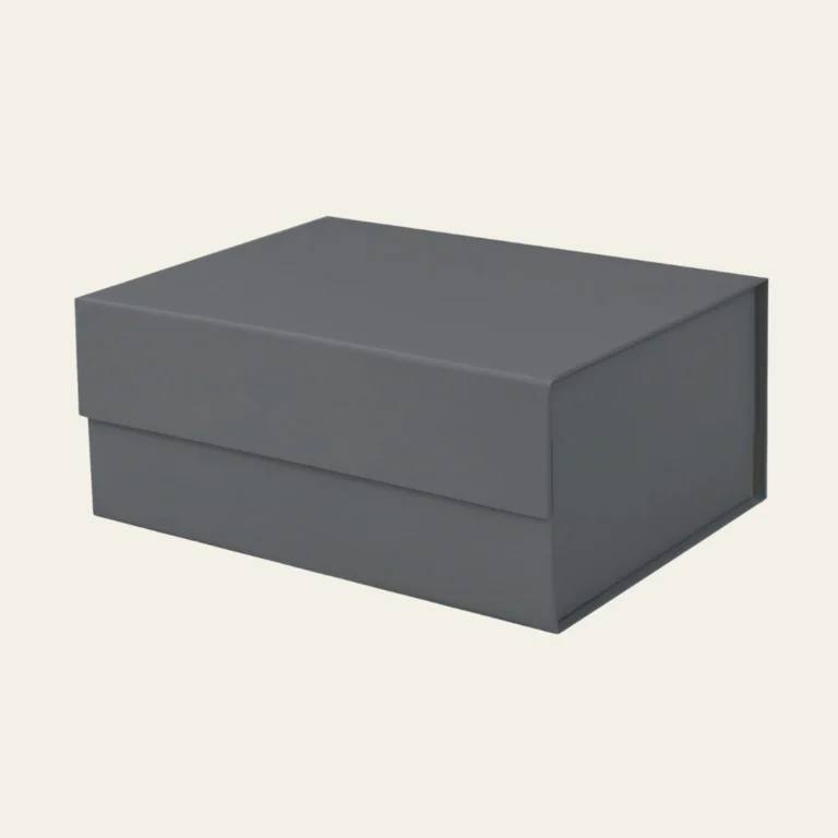 Charcoal Gray A5 Deep Magnetic Boxes - Hot Custom Boxe