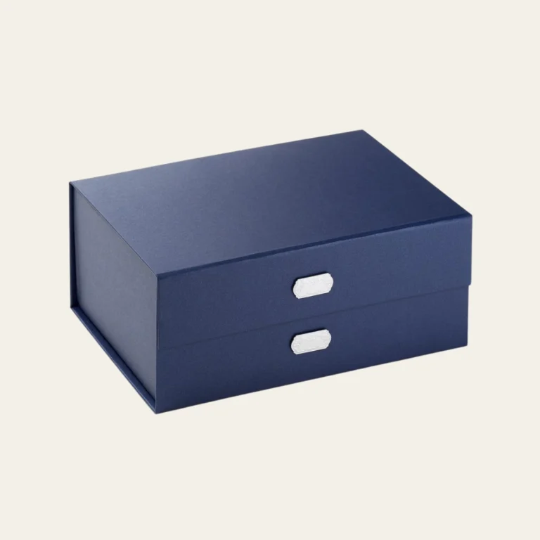 Navy Blue A5 Deep Magnetic Boxes - Hot Custom Boxes