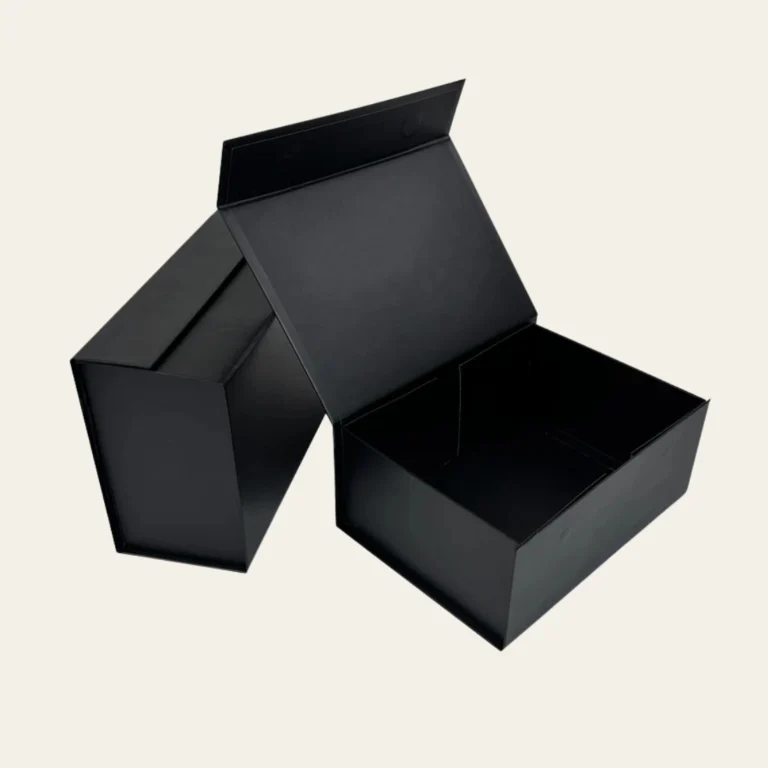 Black A5 Deep Magnetic Boxes - Hot Custom Boxes