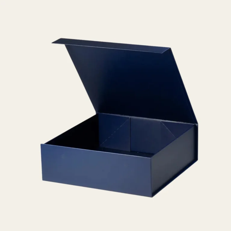 Navy Blue A5 Square Magnetic Boxes - Hot Custom Boxes