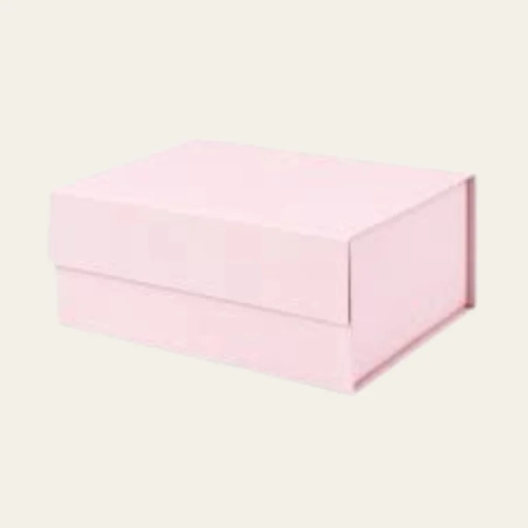 Powder Pink A5 Deep Magnetic Boxes - Hot Custom Boxes