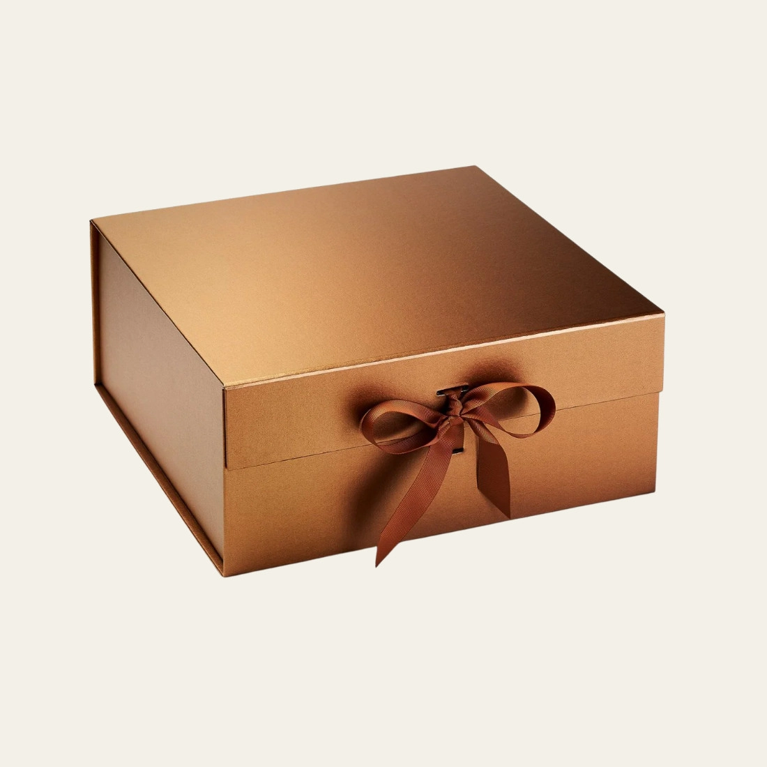 Copper A5 Deep Magnetic Boxes With Changeable Ribbon - Hot Custom Boxes
