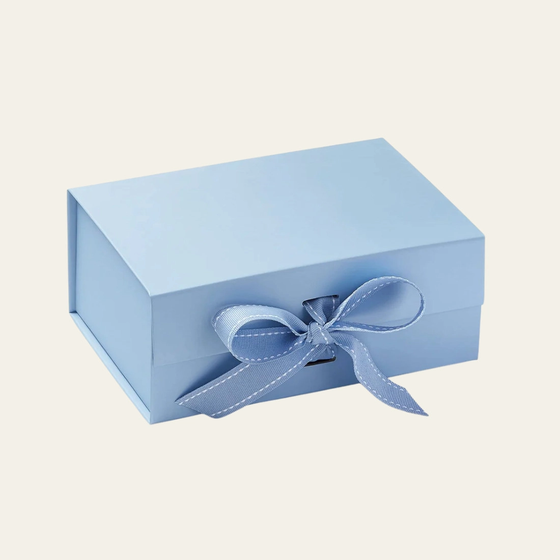 Powder Blue A5 Magnetic Boxes With Changeable Ribbon - Hot Custom Boxes