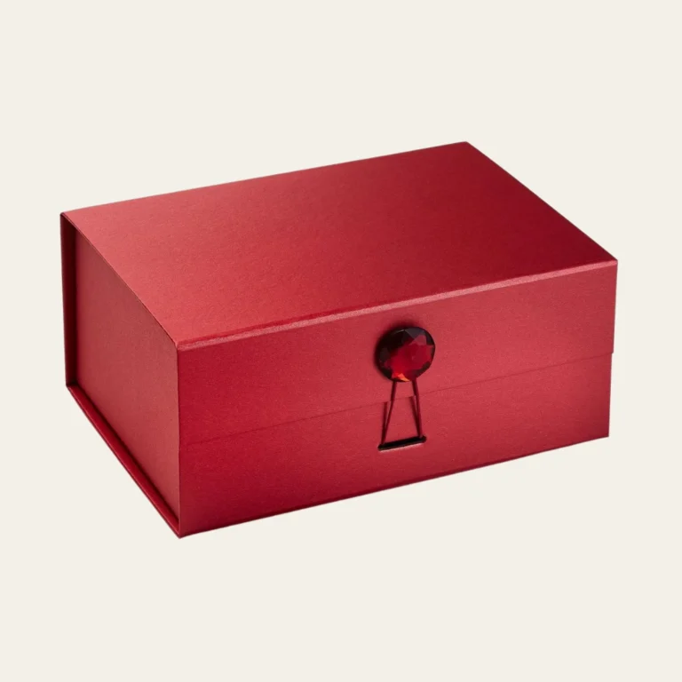 Red A5 Deep Magnetic Boxes - Hot Custom Boxes