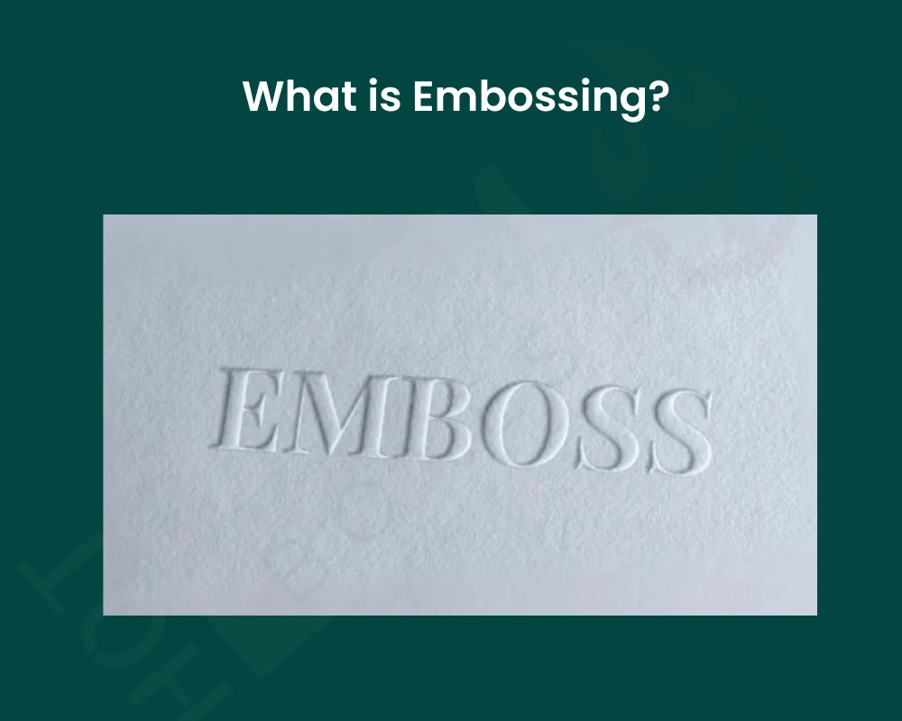 Embossing vs. Debossing: