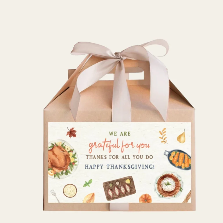 Thanksgiving Gable Boxes - Hot Custom Boxes