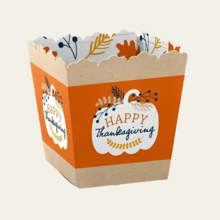 Thanksgiving Auto Bottom Boxes - Hot Custom Boxes