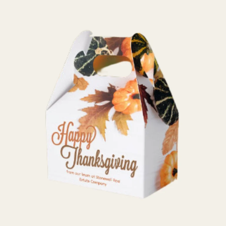 Thanksgiving Favor Boxes - Hot Custom Boxes