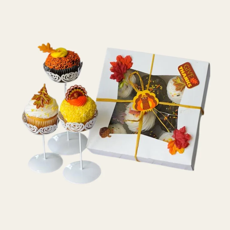Cupcake Boxes for Thanksgiving - Hot Custom Boxes