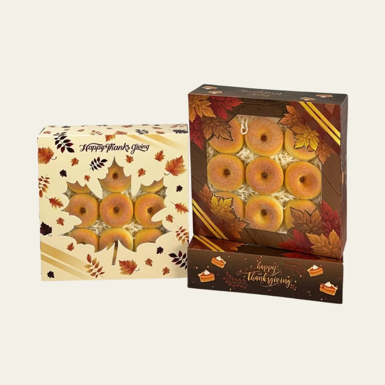 Thanksgiving Donut Boxes - Hot Custom Boxes