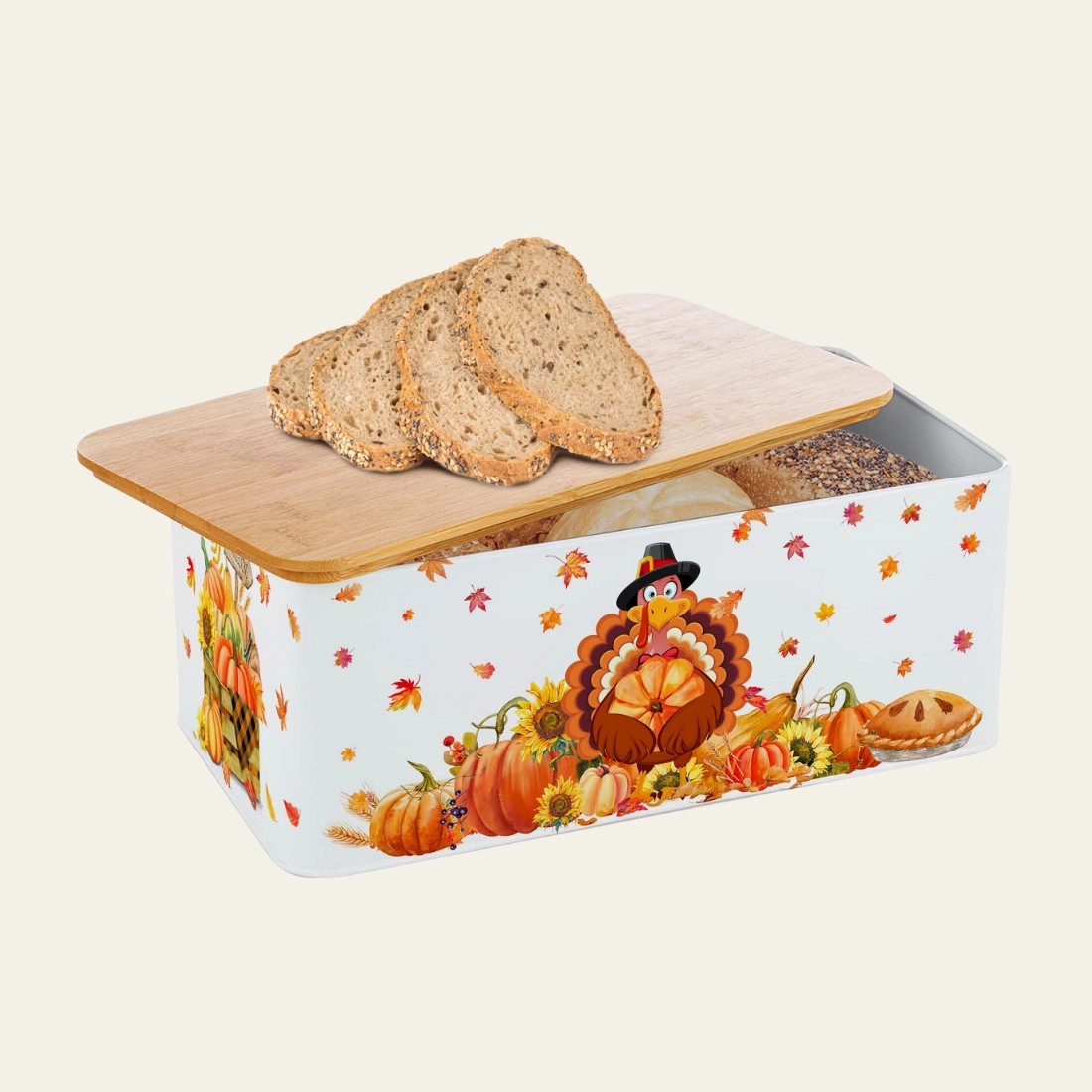 Thanksgiving Bread Boxes - Hot Custom Boxes