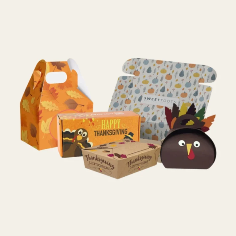 Thanksgiving Retail Window Boxes - Hot Custom Boxes