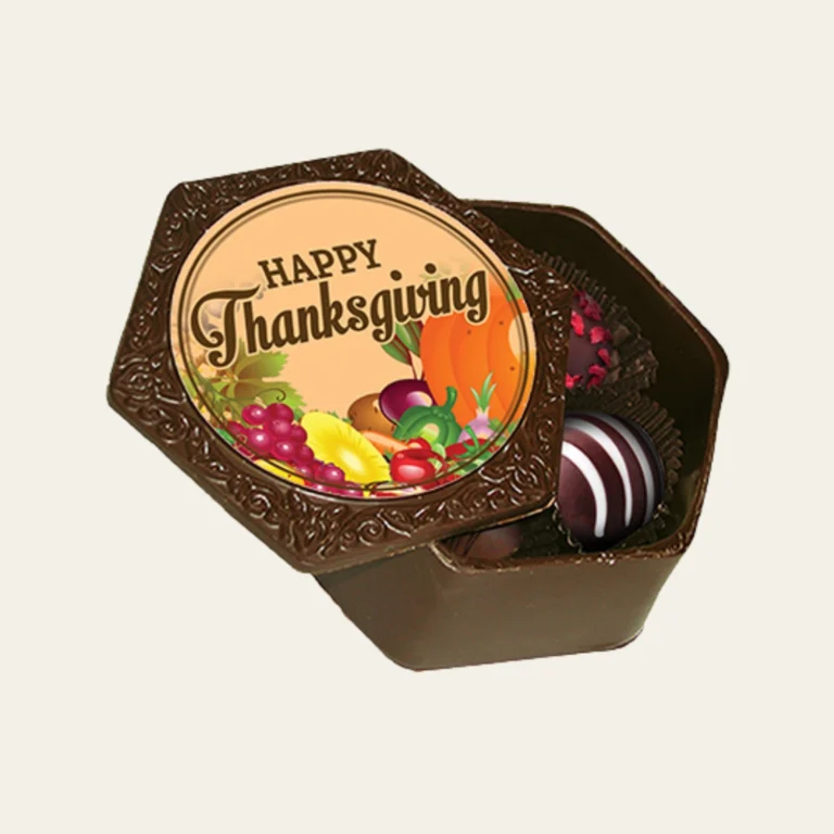 Thanksgiving Hexagon Boxes - Hot Custom Boxes