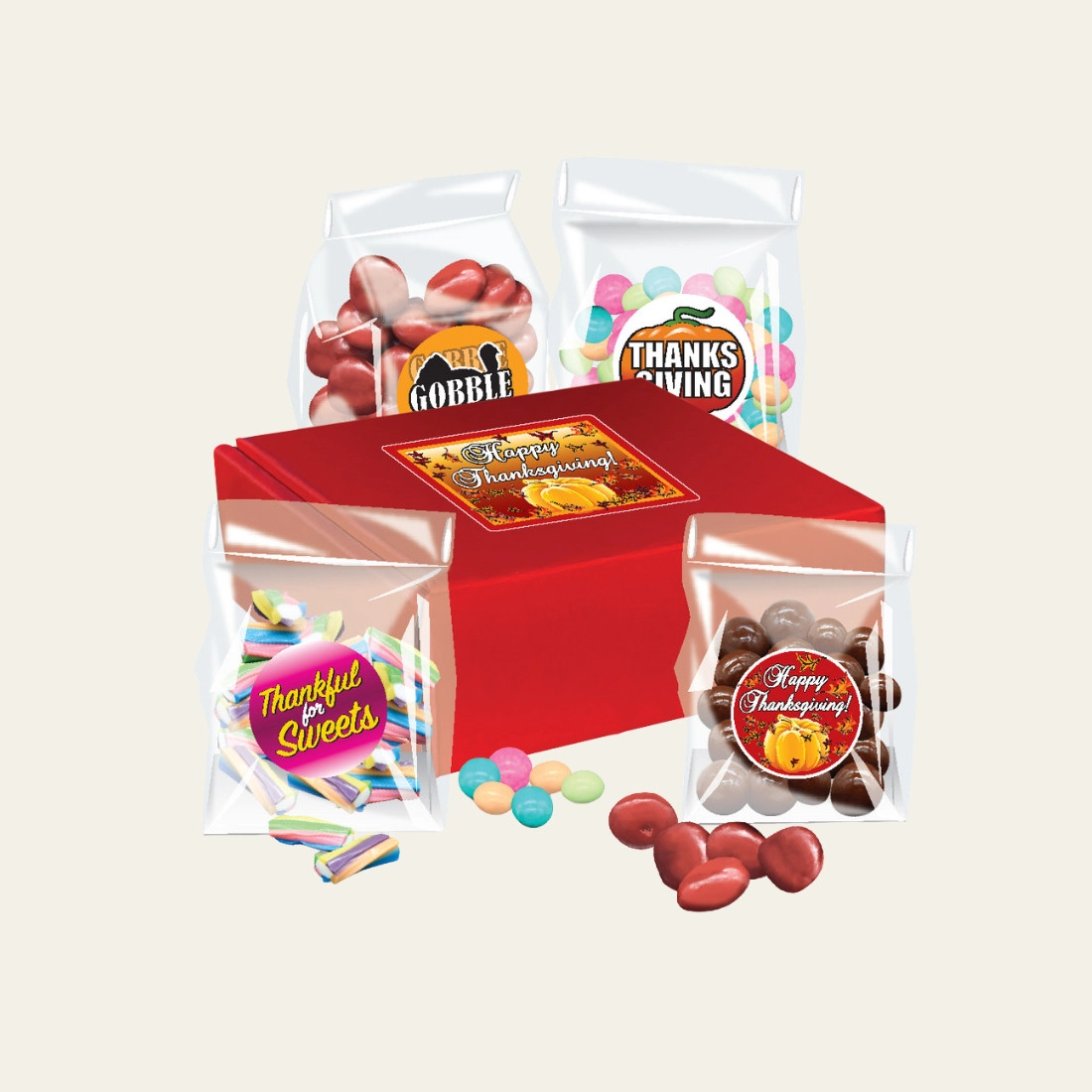 Thanksgiving Candy Boxes - Hot Custom Boxes