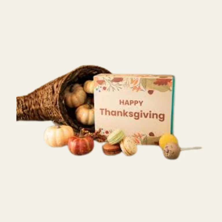 Thanksgiving Macaron Boxes - Hot Custom Boxes