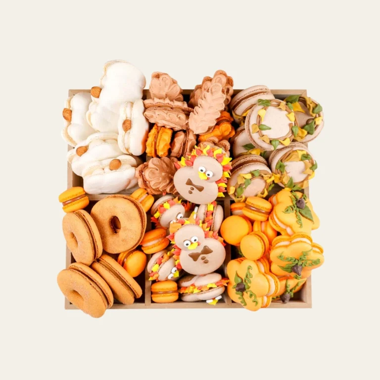 Thanksgiving Macaron Boxes - Hot Custom Boxes